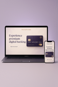 20251107 1245 passiflora banking mockup simple compose 01k9f22mmzf29821es7krz0655